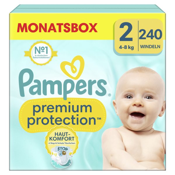 Pampers Windel Premium Protection Gr.2 Mini 240St.