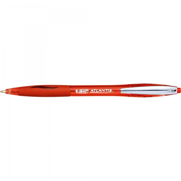 BIC Kugelschreiber ATLANTIS Soft 9021342 0,35mm Druckmechanik rot