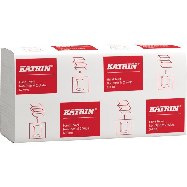 Katrin Papierhandtuch Non Stop M2 wide 61570 2lg. 24x24cm ws 4.000Bl.