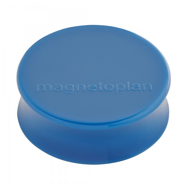 magnetoplan Magnet Ergo Large 1665014 34mm d.blau 10 St./Pack.