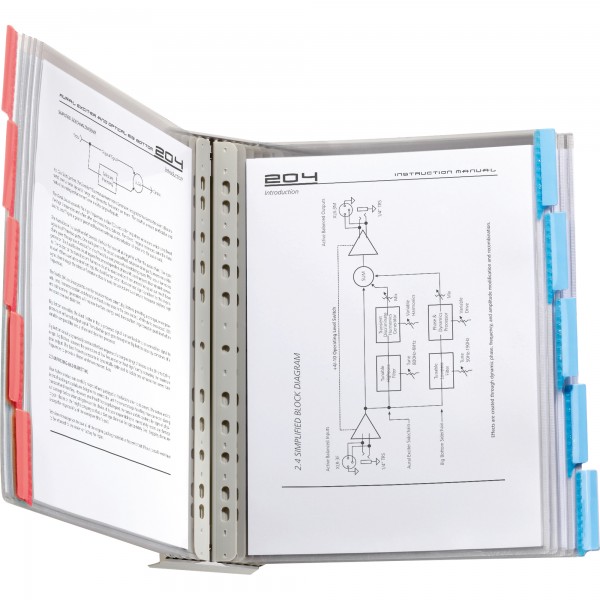 Sichttafelsystem Wandset Wall Wandhalter und 10 Tafeln 5607