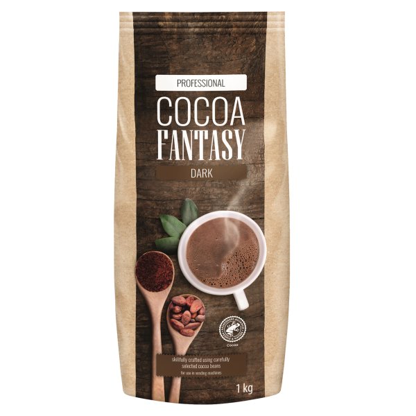 Cocoa Fantasy Getränkepulver Dark 1kg