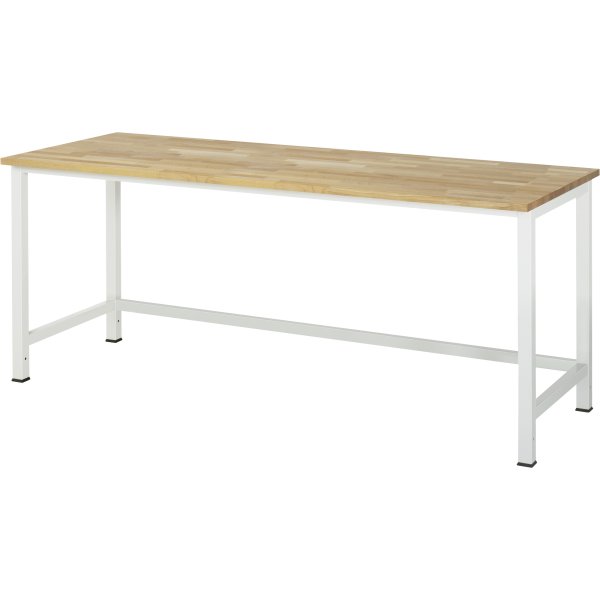 RAU Werktisch 2000x800x825mm B-Platte-25mm l.gr
