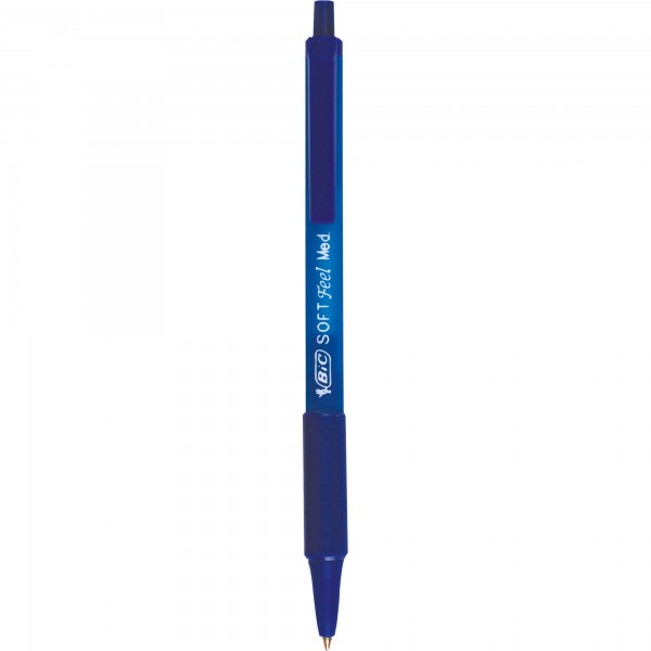 BIC Kugelschreiber SOFT Feel clic Grip 8373982 0,4mm blau
