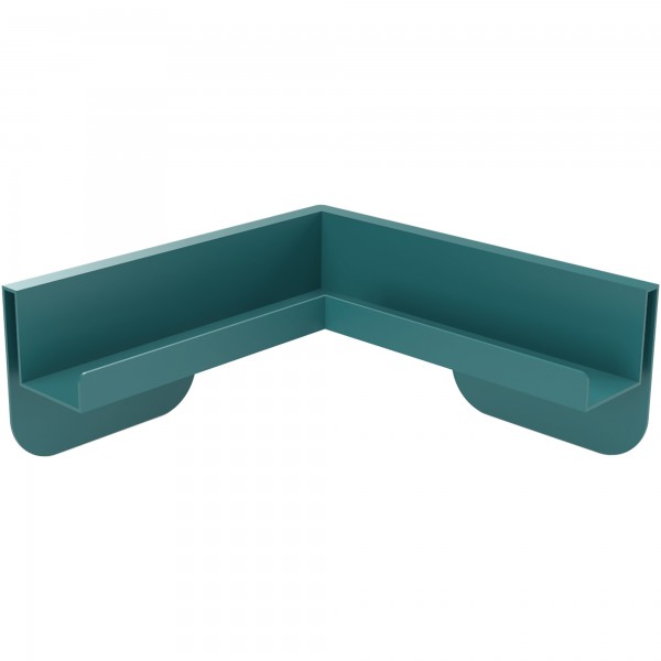 magnetoplan Eckablage Infinity Wall 114665021 wasserblau