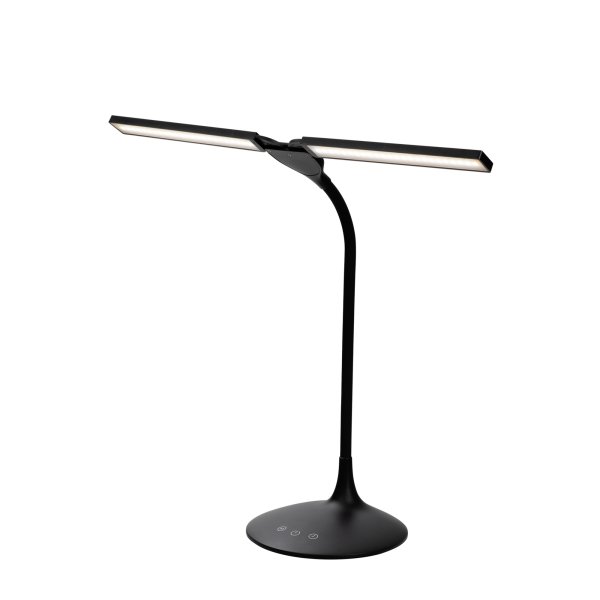 Alba Tischleuchte TWIN sw