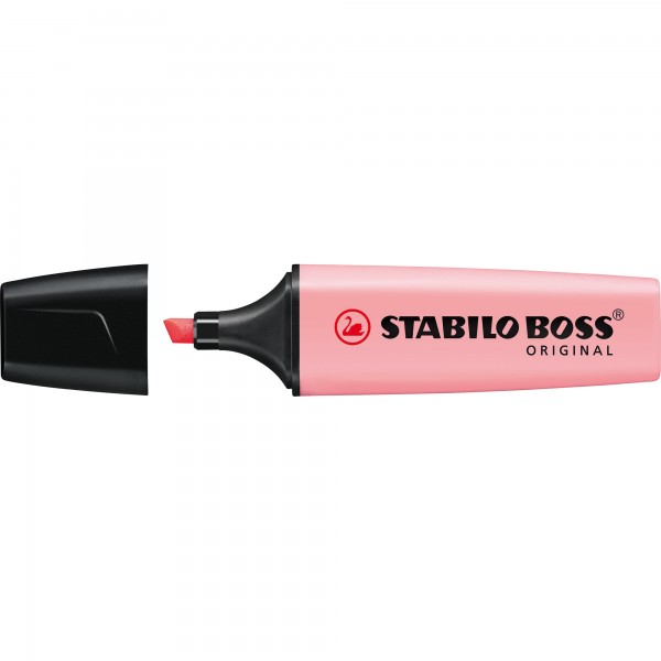 STABILO® Textmarker BOSS ORIGINAL 70/129 Pastel rosiges rouge