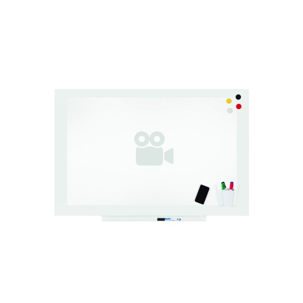 rocada Whiteboard SkinMATT 75x115cm ws