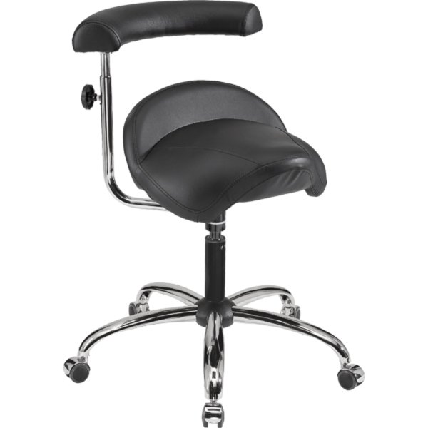 meychair Hocker A20-08- TR-Comfort-KL4 Rollen Arm sw