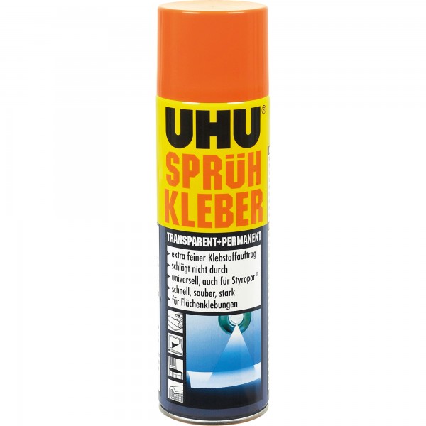 UHU Sprühkleber 46745 500ml Dose transparent