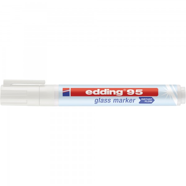 edding Glasboardmarker 95 4-95049 1,5-3mm Rundspitze weiß