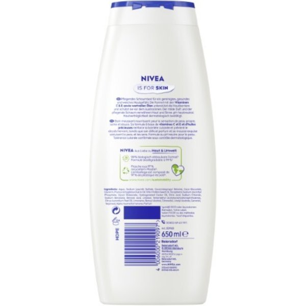 Nivea Schaumbad Creme Soft 650ml