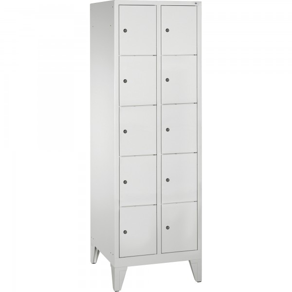 C+P Fächerschrank Classic 8010205S10001 10Fächer lgr/lgr